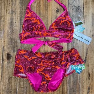 NWT Becca Reversible Bikini